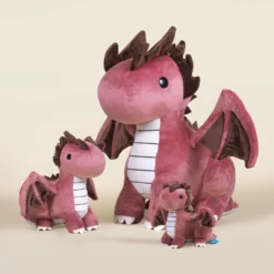 Giant Draggi The Fire Dragon -Plush Toy Store 2024 DraggiL GROUP2