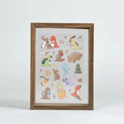 Christmas Sticker Sheet -Plush Toy Store A7R2992