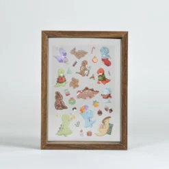 Christmas Sticker Sheet -Plush Toy Store A7R2993