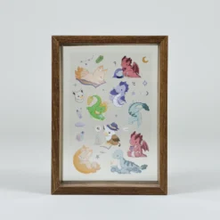 Mystical Sticker Sheet 7 Mystical Sticker Sheet -Plush Toy Store Frame Mystical 02