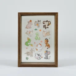 Zodiac Sticker Sheet 7 Zodiac Sticker Sheet -Plush Toy Store Frame Zodiac 02