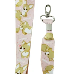 Corgi Lanyard Keys And Badge Holder -Plush Toy Store Image 5 7e2cf939 d5c8 4c15 bfdd 82d3a1fe5179 sw