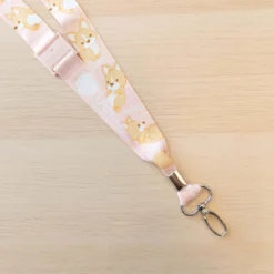 Corgi Lanyard Keys And Badge Holder