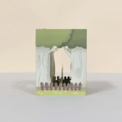 3D Greeting Card - I Miss You -Plush Toy Store Lr 9462 sw