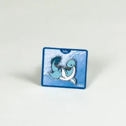 Nessi Enamel Pin - Wave -Plush Toy Store PIN NESSI WAVE 2