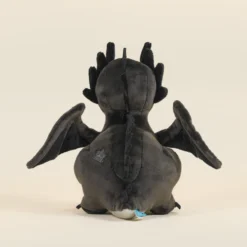 Black Draggi The Fire Dragon -Plush Toy Store Photo BlackDraggi R B