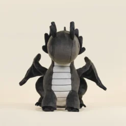 Black Draggi The Fire Dragon -Plush Toy Store Photo BlackDraggi R F