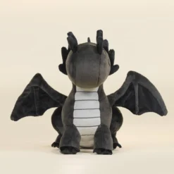 Black Draggi The Fire Dragon -Plush Toy Store Photo BlackDraggi R F2