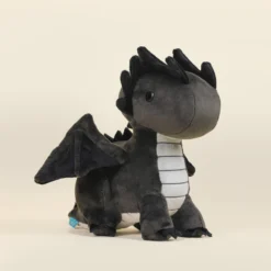 Black Draggi The Fire Dragon -Plush Toy Store Photo BlackDraggi R RQF