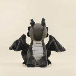 Mini Black Draggi The Fire Dragon -Plush Toy Store Photo BlackDraggi S F