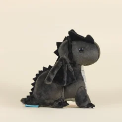 Mini Black Draggi The Fire Dragon -Plush Toy Store Photo BlackDraggi S R