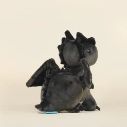 Mini Black Draggi The Fire Dragon -Plush Toy Store Photo BlackDraggi S RQB2