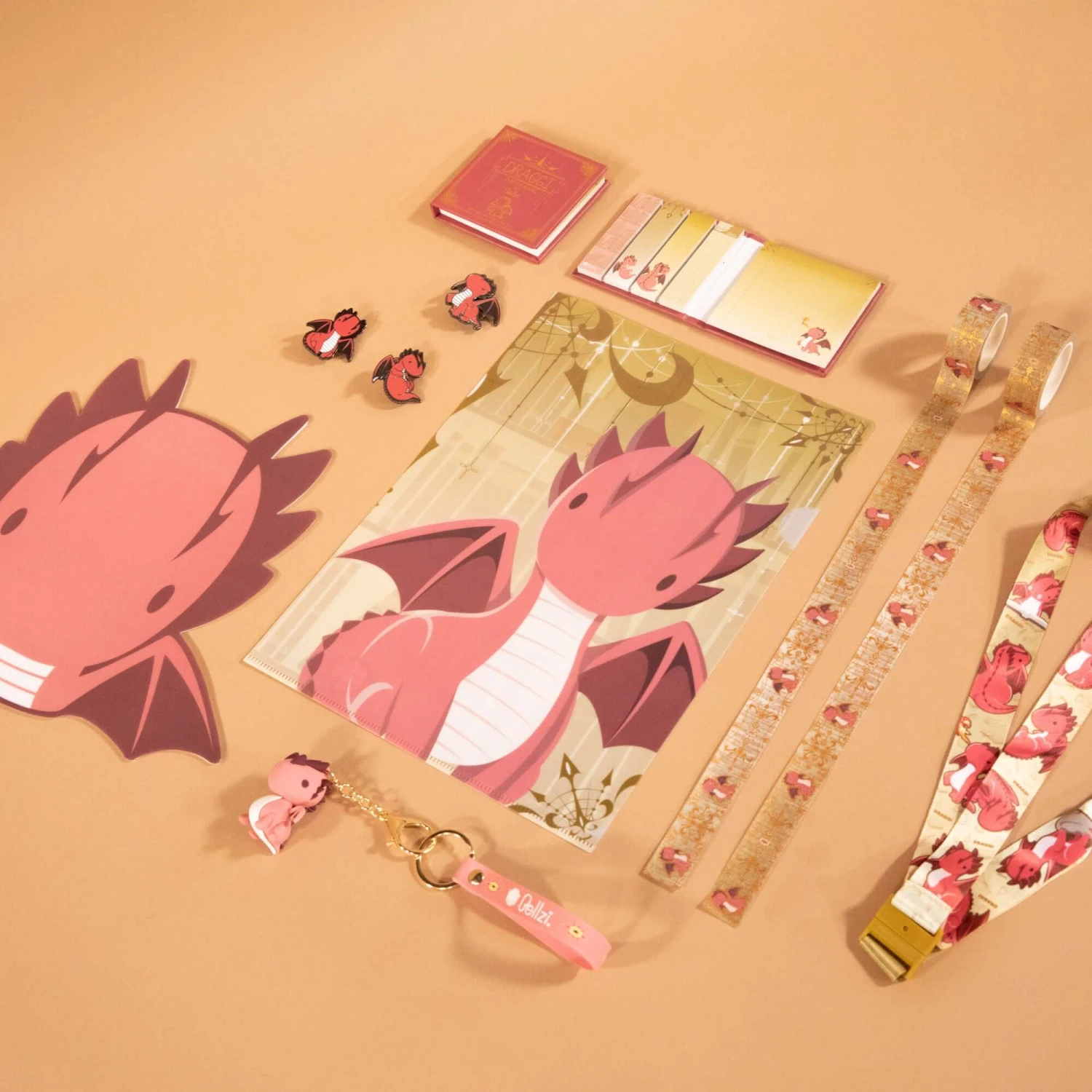 Draggi Enamel Pin - Sitting 5 Draggi Enamel Pin - Sitting - Image 5